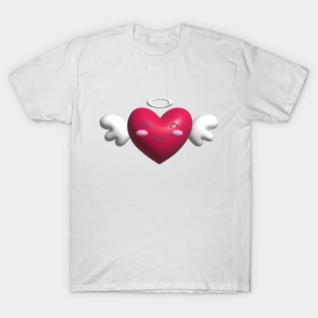 Angel heart T-Shirt by JoanaJuheLaju1